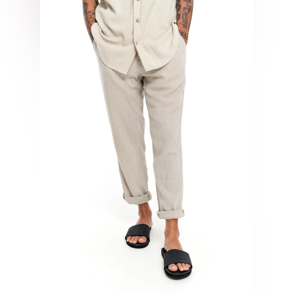 NWT Beige Linen Pants from Lost in Nowhere